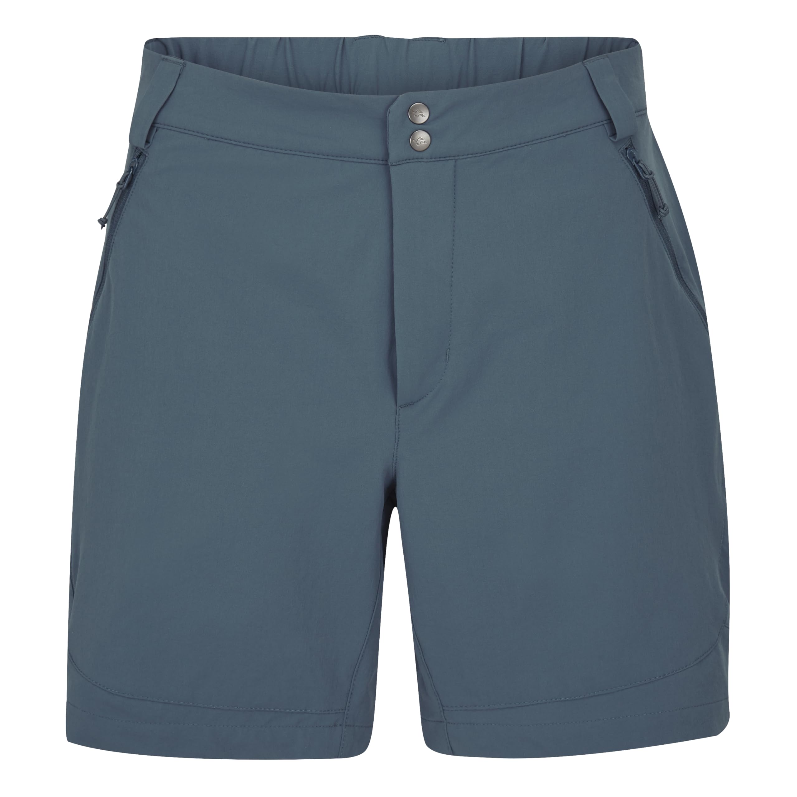 Rab Women's Torque Mountain Shorts (8-Inch Inseam) Durable Softshell Active Shorts for Hiking, Trekking, & Climbing - Orion Blue - Medium