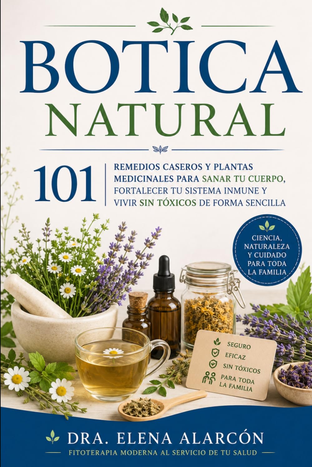 Botica Natural: 101 remedios caseros y plantas medicinales para sanar tu cuerpo, fortalecer tu sistema inmune y vivir sin tóxicos de forma sencilla