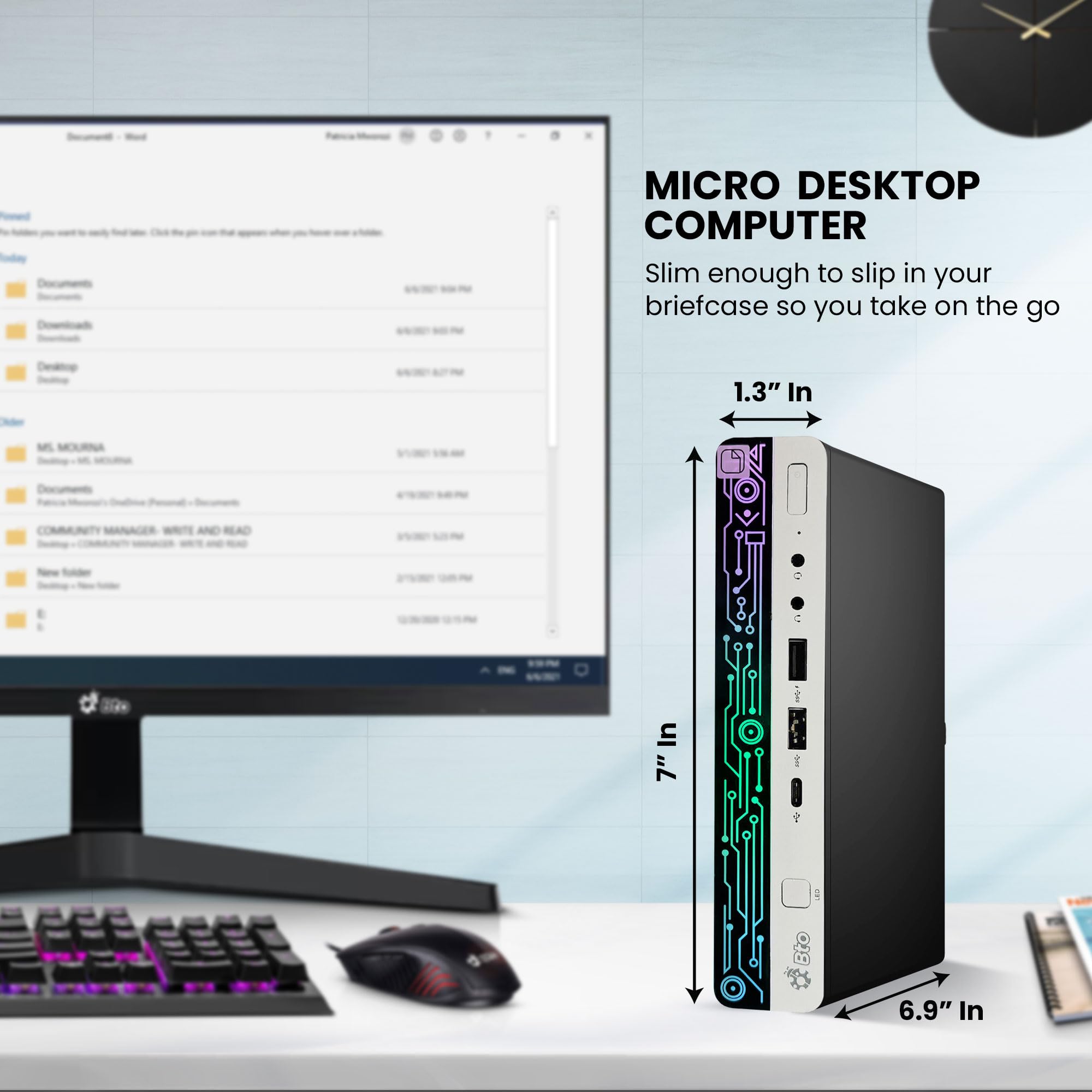 Amazon.co.jp: HP RGB G4 Mini PC - Intel Core i5-第8世代 最大3.50
