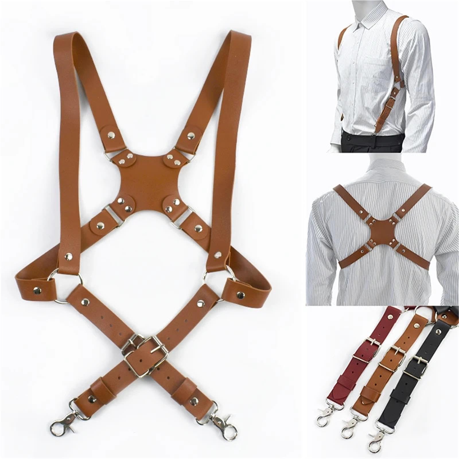 Bretelle Uomo Bretelle da uomo 2 ganci a clip