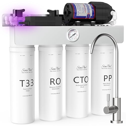 SimPure T1-400UV Tankless Reverse Osmosis System with UV