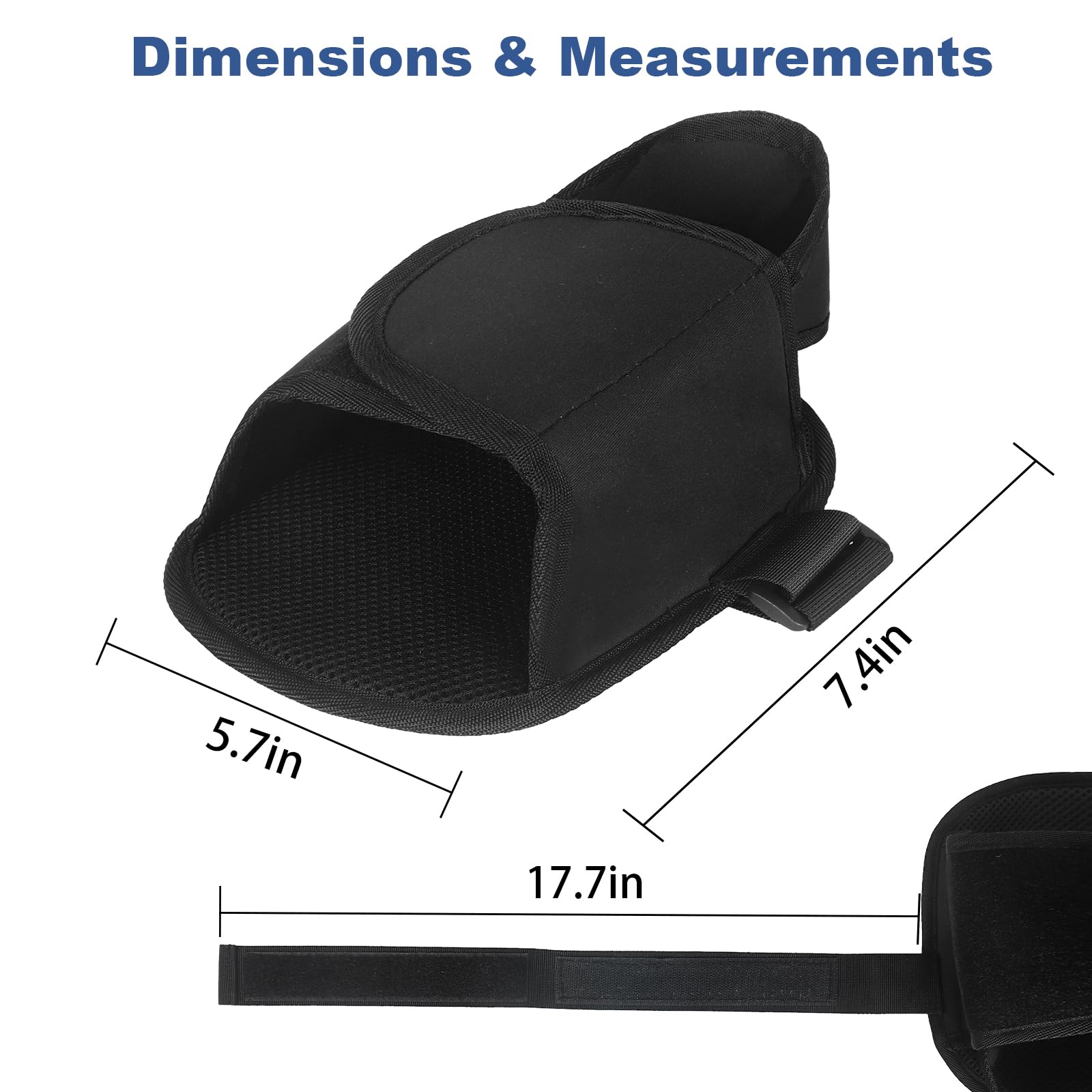 Adjustable Wheelchair Foot Straps for Leg Supports: Durable, Easy to Install, Secure Restraints for Seniors, Disabled, and Post-Surgery Patients,Perfect Foot & Leg Rests