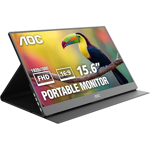 AOC 15.6" 16T20 Travel-Friendly Display