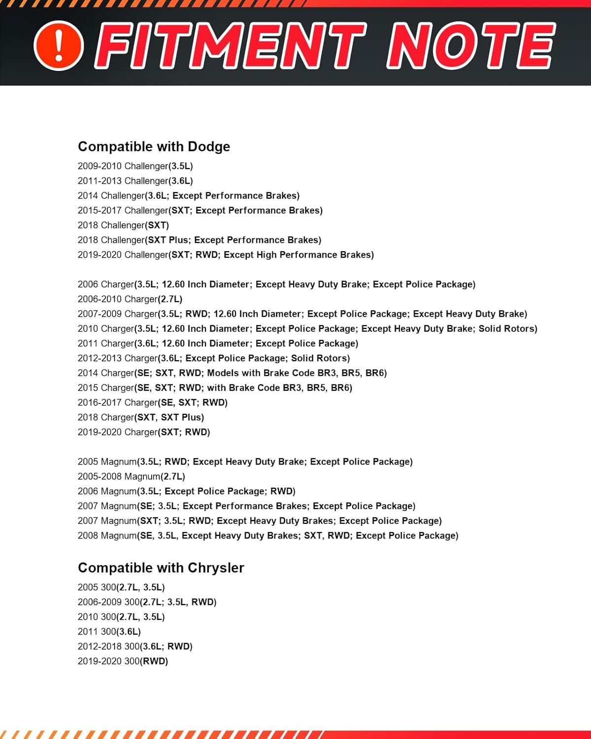 Rear Brake Pads And Rotors Kit Compatible With Dodge Charger 2006-2022, Challenger 2009-2022, Automotive Replacement Brake Kits S-53021 P-1057A Drilled And Slotted Rotors 320mm(12.6in)