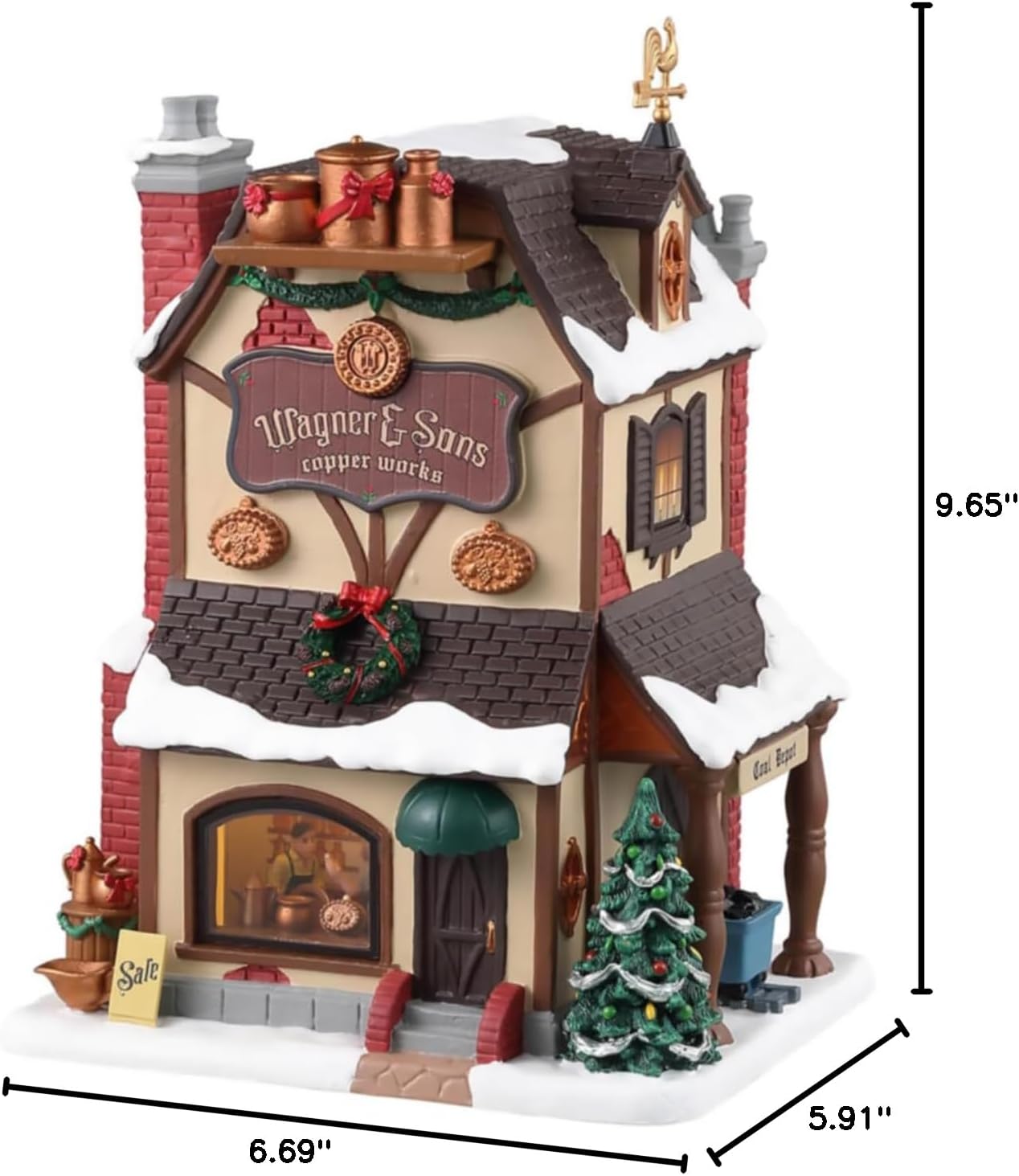 Lemax Christmas Village Wagner and Sons Copper Works - 35067