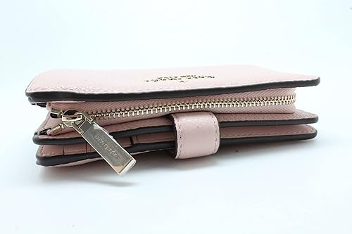 Miniatura 3 de Kate Spade Leila - Cartera plegable con compartimento mediano, color rosa ahumado, Rosa (Rose Smoke), Billetera plegable