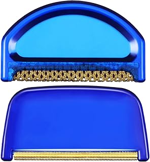 2 Pieces Cashmere Fine Wool Clothes Sweater Combs and Sweater Fabric Shaver, Multi-Fabric Garments De-Pilling De-Fuzzing Lint Fuzz Balls Cleaning Tools to Remove Pills, Fuzz and Lint from Clothes