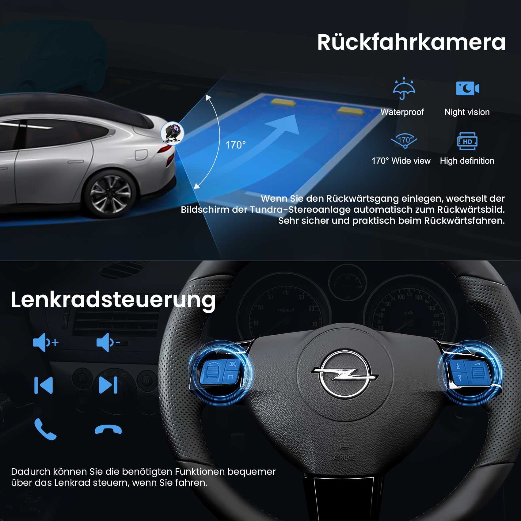 5G WiFi Upgrade Autoradio für Opel Astra Meriva Corsa Antara Vectra Combo Zafira, Touchscreen Opel Radio mit Wireless Carplay Android Auto Sprachsteuerung Bluetooth GPS FM DSP