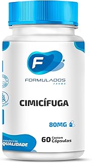Cimicífuga Racemosa (black Cohosh) 80mg 60 Cápsulas