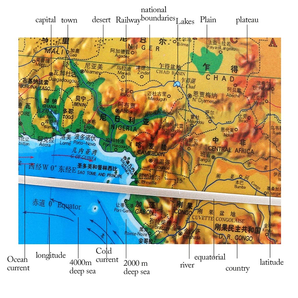 Globusy, globus geograficzny Globusy Świata z Drewnianą Podstawką 2 W 1 Podświetlany Globus Ziemski 12,5 Cala Duża Światowa Kula Światła Nocna