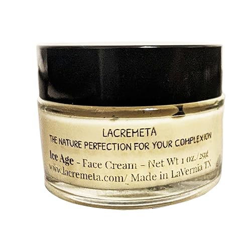 Ice Age - Crema facial antienvejecimiento para hombres y mujeres con aceite de semilla negra, polen de abeja/pan de abeja, retinol, ácido