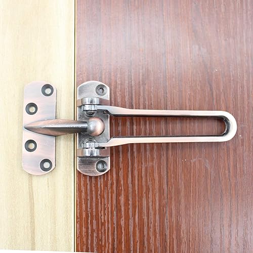 Miniatura 5 de 2 cerraduras de puerta de barra oscilante, cerradura superior para puerta delantera, cerrojo de acero inoxidable, cerradura de puerta de granero,