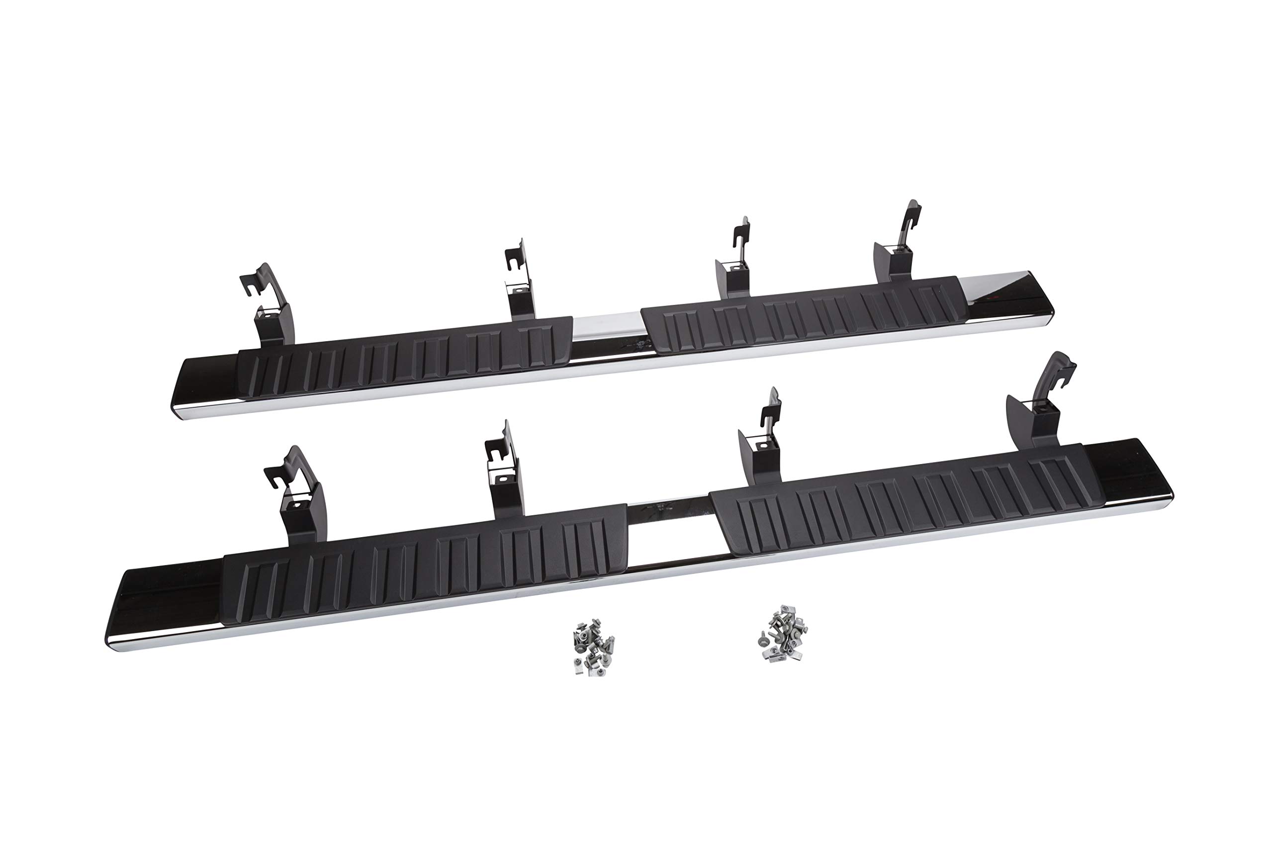 General Motors Accessories 84106507 Crew Cab 6-Inch Rectangular Assist Steps in Chrome