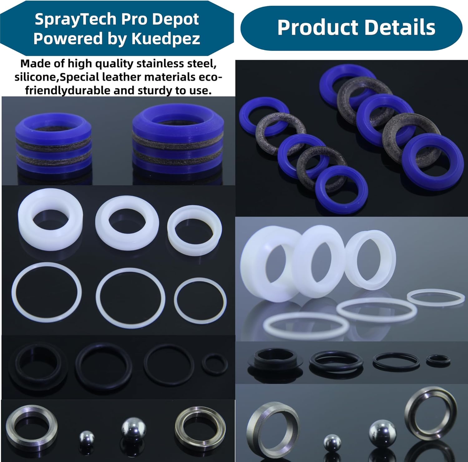 248212 ポンプ修理梱包キット Graco Ultra Max II 695 795、LineLazer 3900、GMAX I