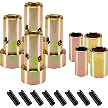 Cat 1 Quick Hitch Adapter Bushing Kit Fits Category I 3-Point Hitch Tractors with Quick Hitch System,2 Pairs of 3 Point pins bushings,Replace TK95029