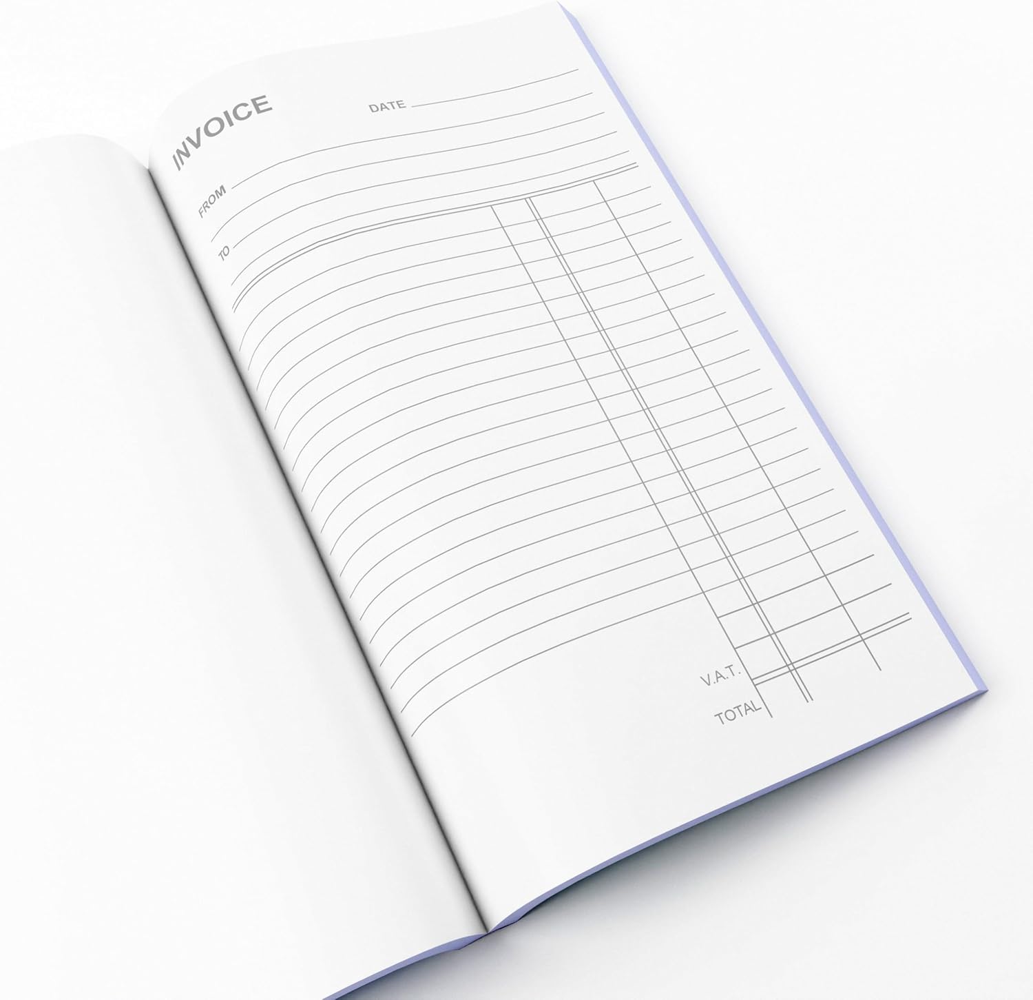 Silvine Carbonless Duplicate Invoice Book - Numbered 1-100 with Index Sheet (211.5 x 125.5mm) [Pack of 6]