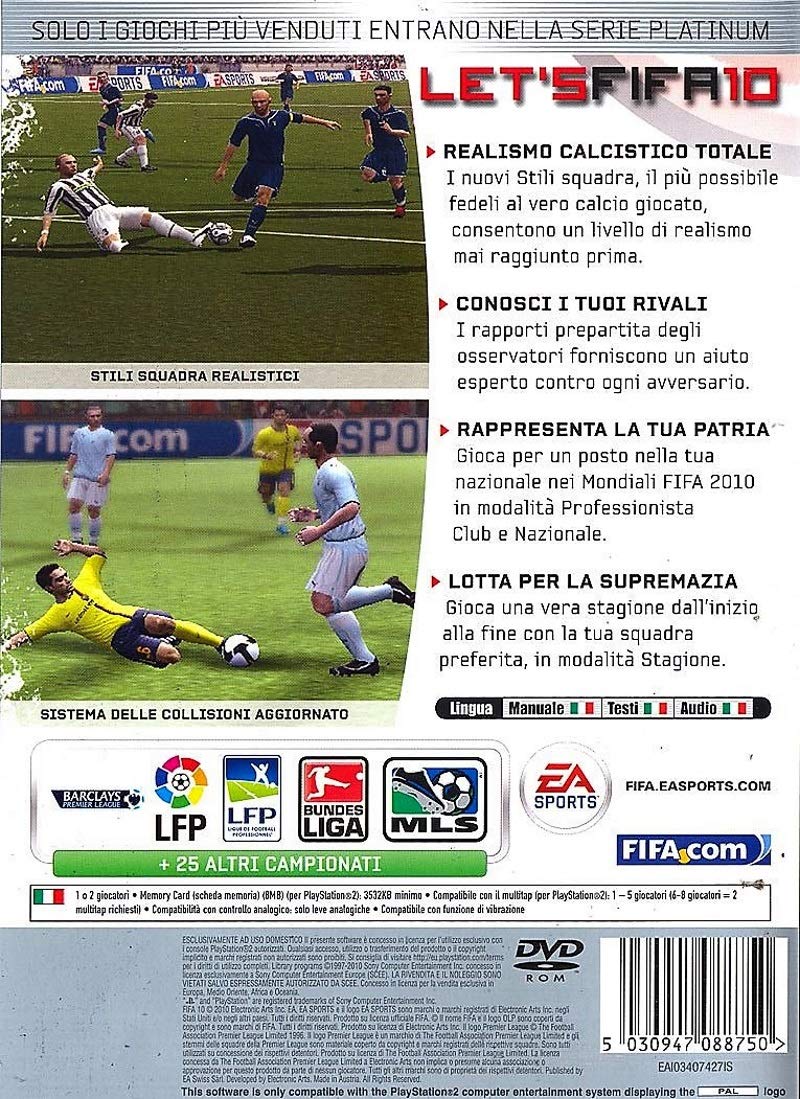FIFA 10 - Platinum Edition