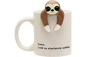 Funny Sloth Coffee Mug: Quirky Sloth Gift for All