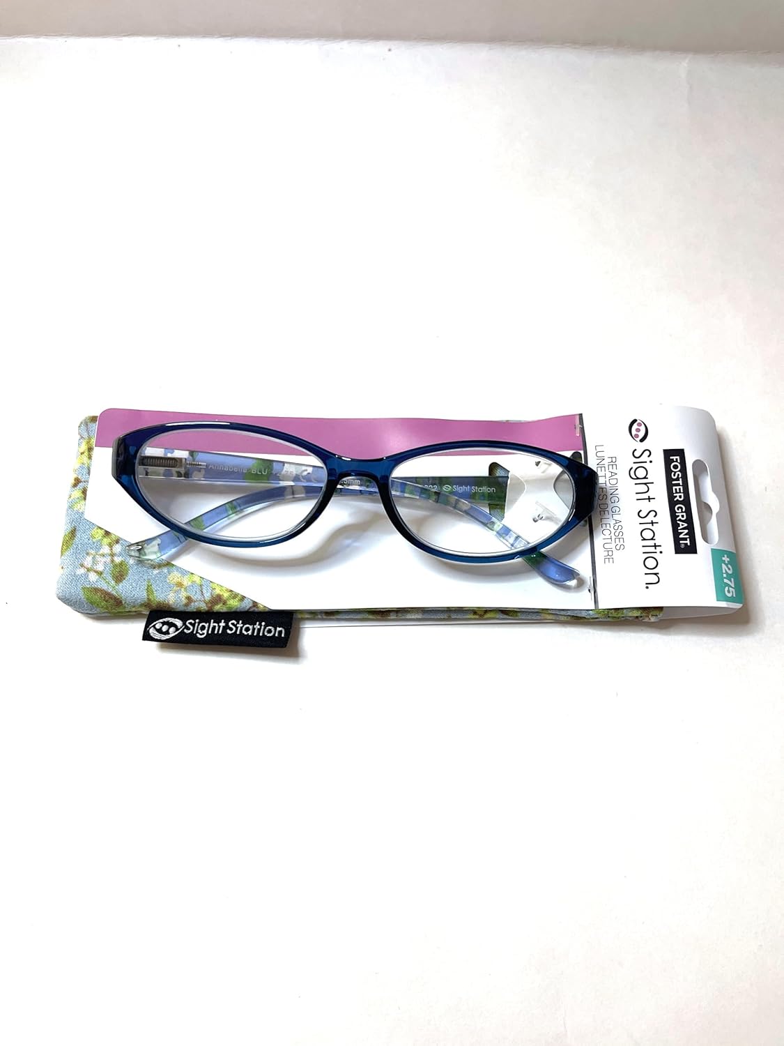Foster Grant sight station Reading Glasses Annabelle blue