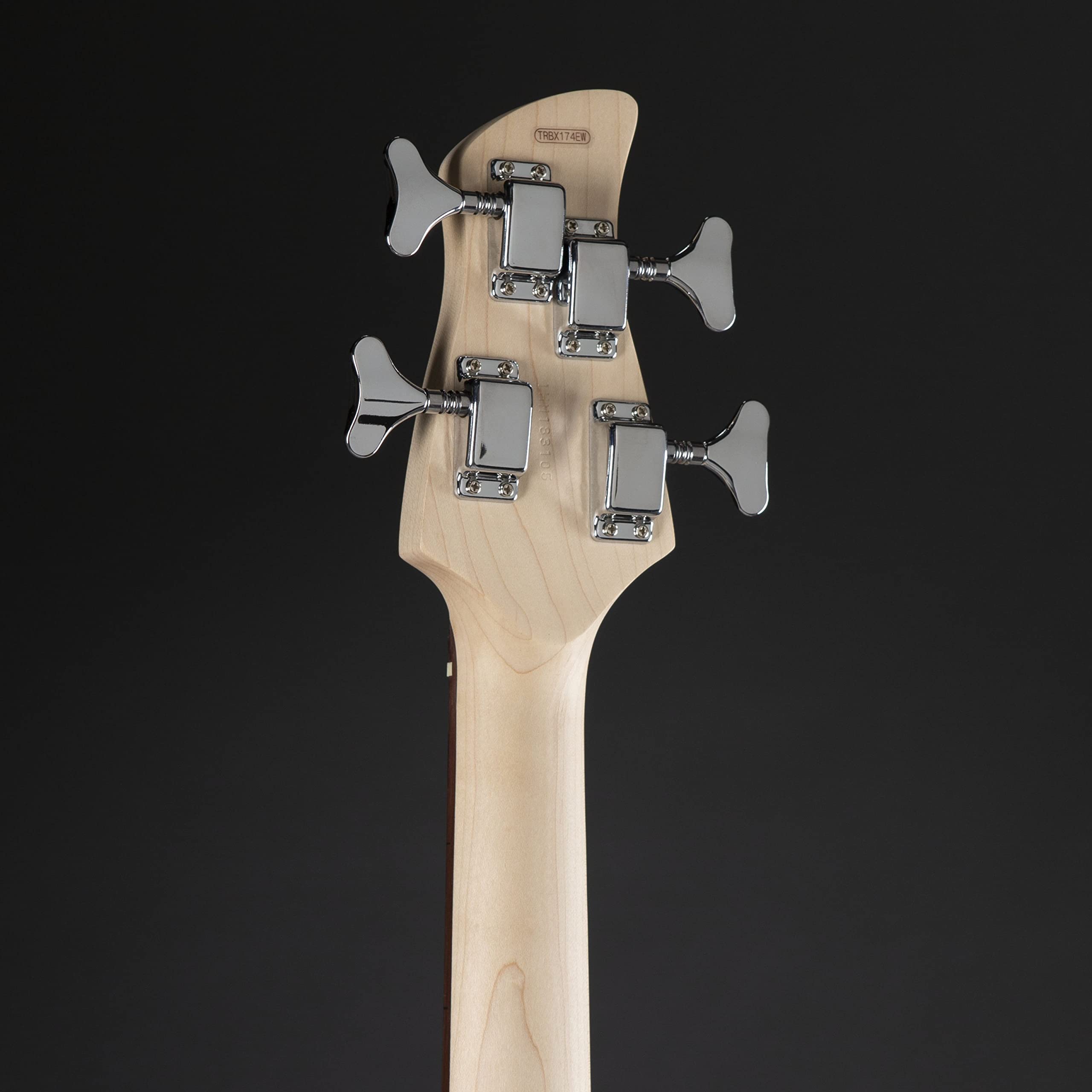 YAMAHA TRBX174EW Chitarra Elettrica a 4 Corde, Marrone (Naturale)