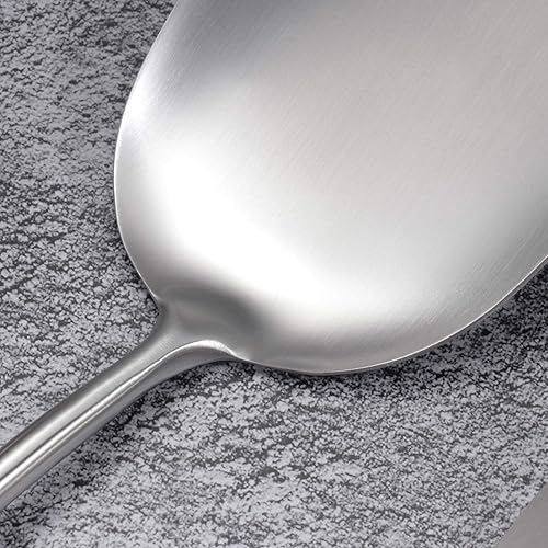 Miniatura 6 de AOOSY Espátula Wok, espátula profesional de acero inoxidable 1810 con mango de madera resistente al calor, utensilio de cocina, pala para uso