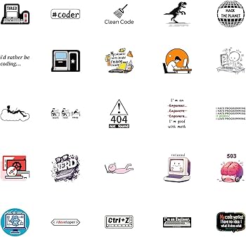 Adesivi per computer portatile (50 pezzi), regalo per bambini, adolescenti, adulti, ragazzi, adesivi impermeabili in vinile per scrapbooking, skateboard, auto, bagagli