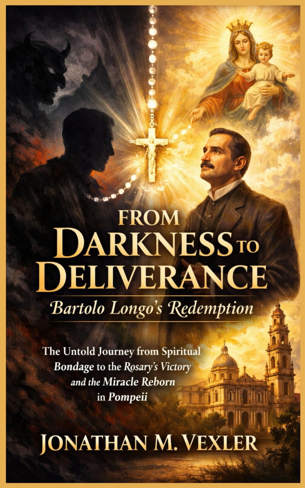 From Darkness to Deliverance: Bartolo Longo’s Redemption: The Untold Journey from Spiritual Bondage to the Rosary’s Victory and the Miracle Reborn in Pompeii