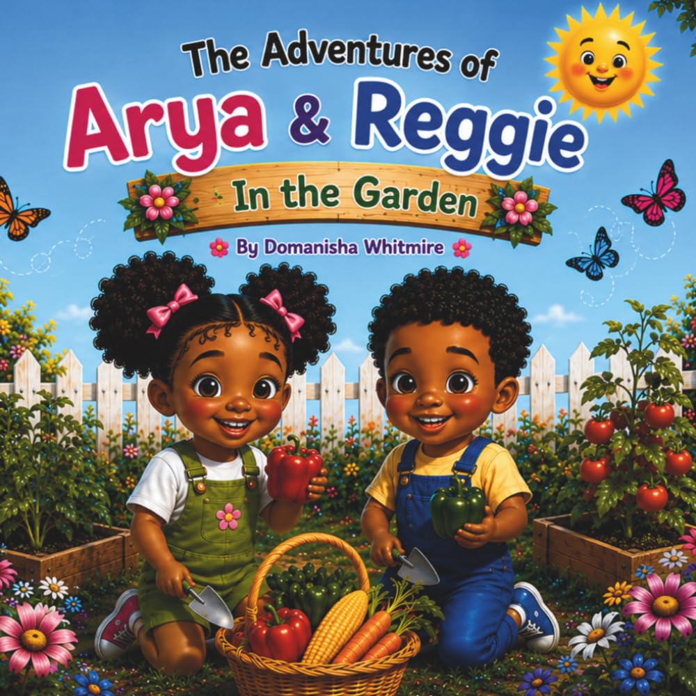 The Adventures of Arya & Reggie: Exploring the Garden
