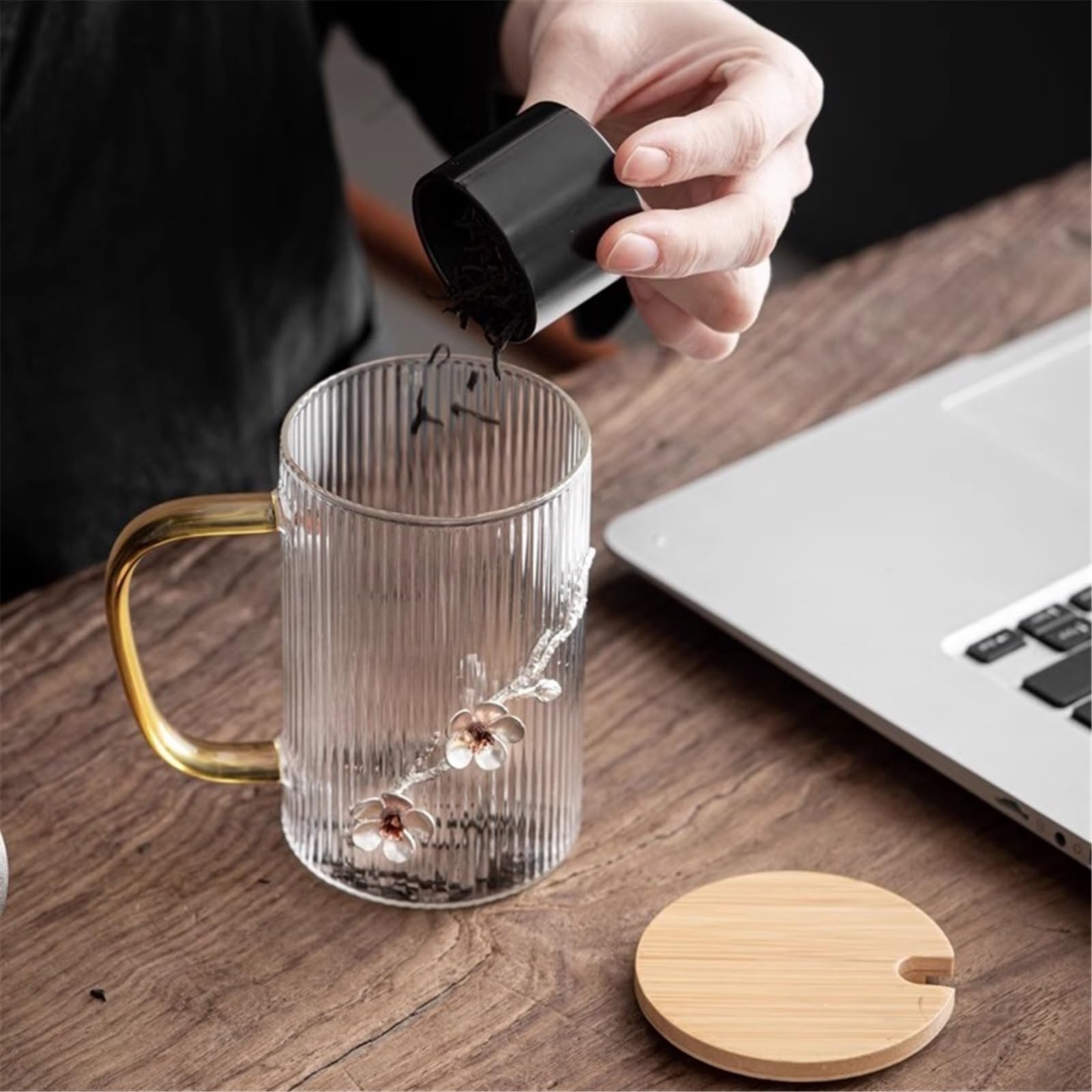 Verre Gobelets en verre borosilicate de 15,6 oz avec poignée Restaurant