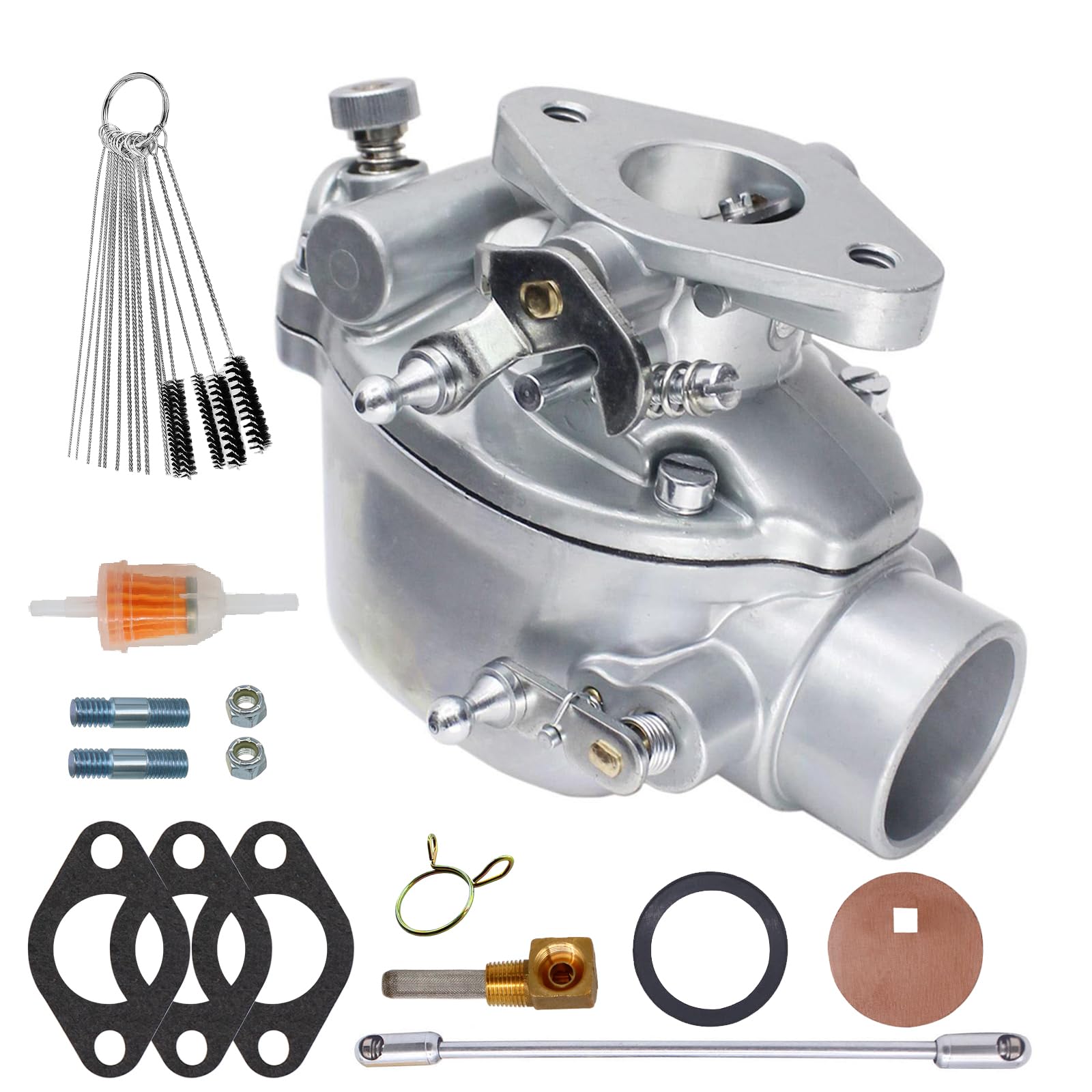 Carburador Marvel Schebler 8N9510C-HD Para Tractor Ford 2N, 8N, 9N – Resistente Con Juntas Incluidas