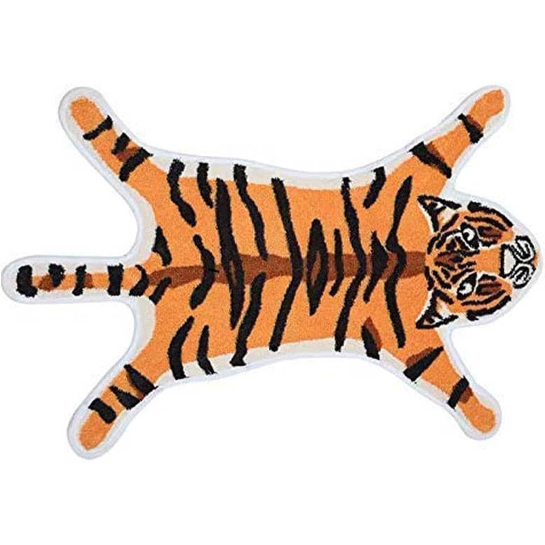 Tapis tigre de bain mignon pour réveiller la déco de vos pièces
