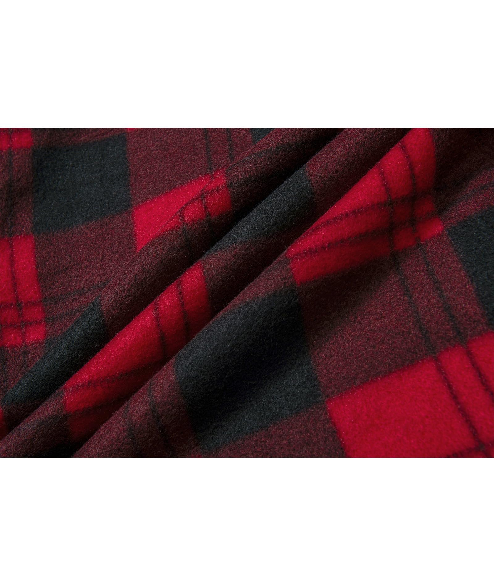 zitysport Chaqueta Niños Camisa Invierno Gruesa Sudadera con Capucha A Cuadros Niño Cremallera Cálida De Franela Chicos Sudadera Aire Libre Forrado Invierno Para Bolsillo