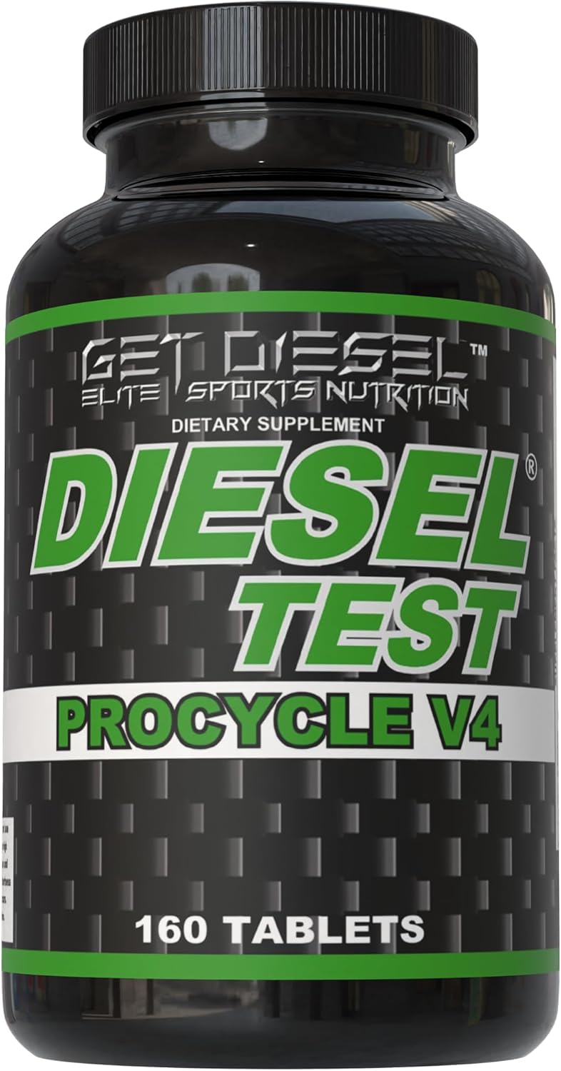 Diesel Test Procycle by GET Diesel – Potent DHEA & Pregnenolone Test Booster | PCT, Strength, Libido, Energy & Estrogen Balance Support