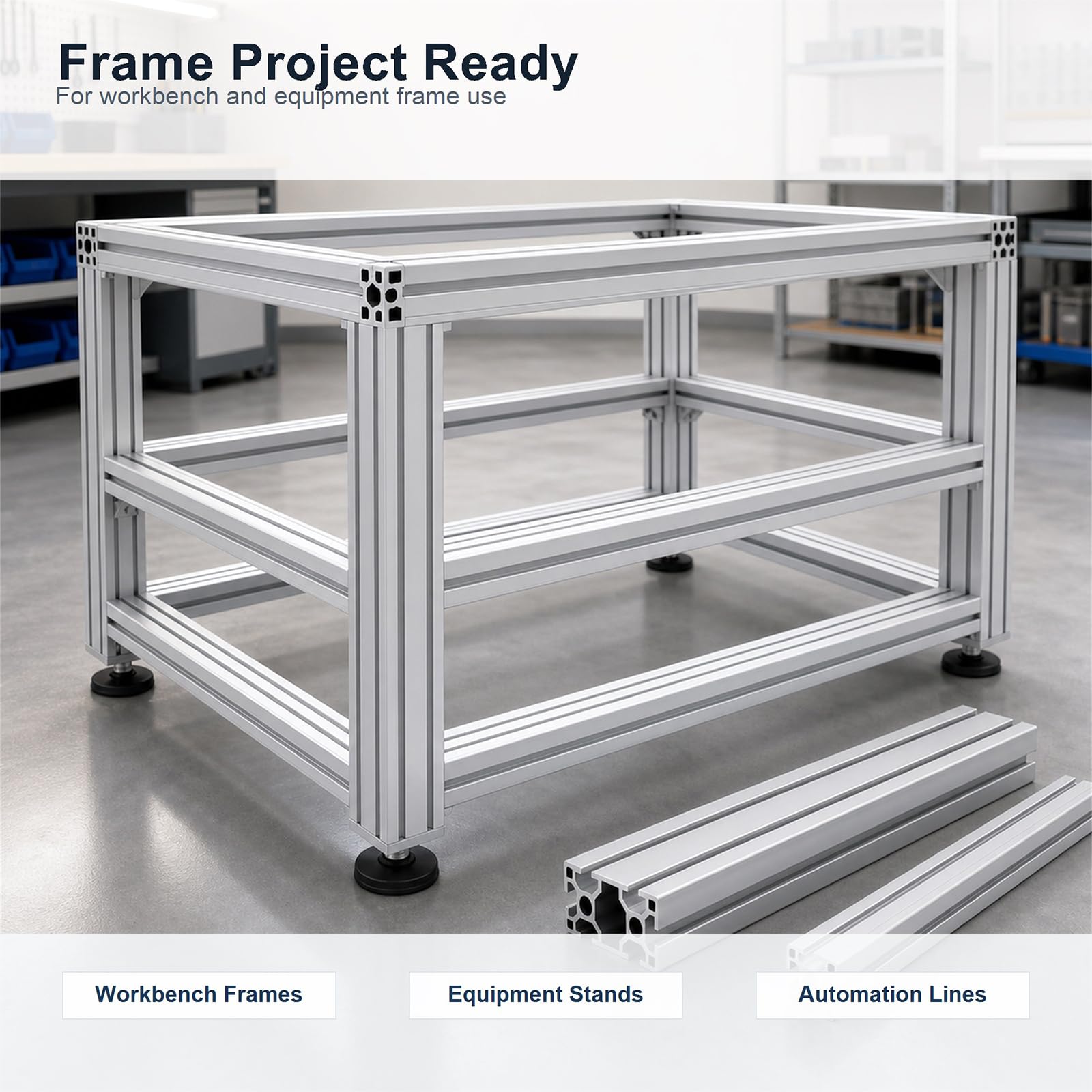 3D Drucker Alu Profil,Aluminiumprofil Extrusions Eloxierte Linearschiene,Aluminium Alu Profil Eloxiert,Robuste Konstruktion,FüR Maschinenbau,Werkbank & DIY