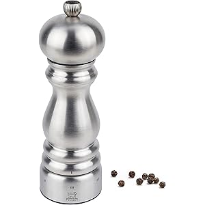 perfex aluminum 4.5 inch salt and pepper mill set