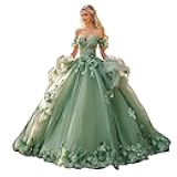 Off Shoulder Appliques Quinceanera Dresses Puffy Vestidos De 15 Aos Quinceaera Ball Gown Long Prom Dress for Women