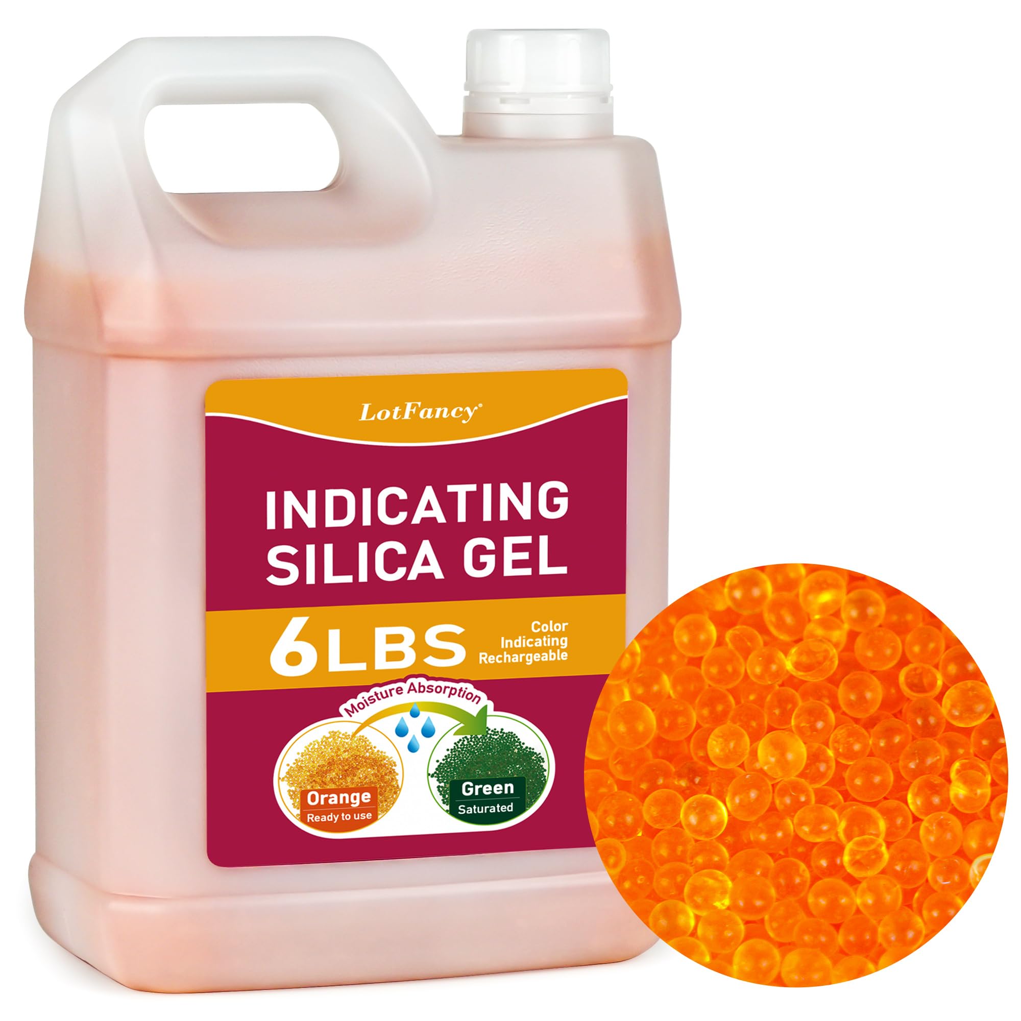 Perles de silice rechargeables LotFancy pour filament d'imprimante 3D