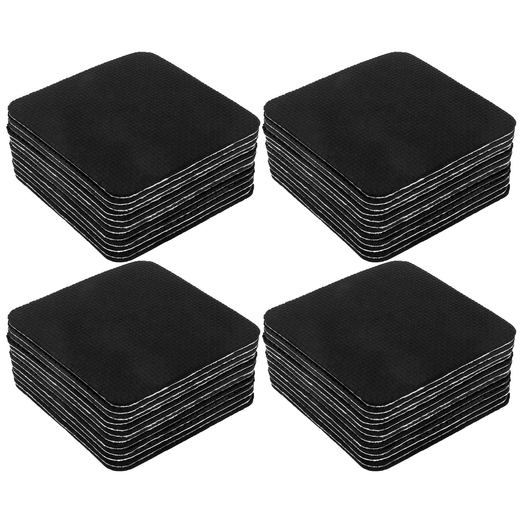 Fhjsyeirly 60 Pieces Square Sublimation Coaster Sublimation Blank Cup Mat Blank Rubber Coasters Heat Transfer Cup Mat Blank Cup Mat