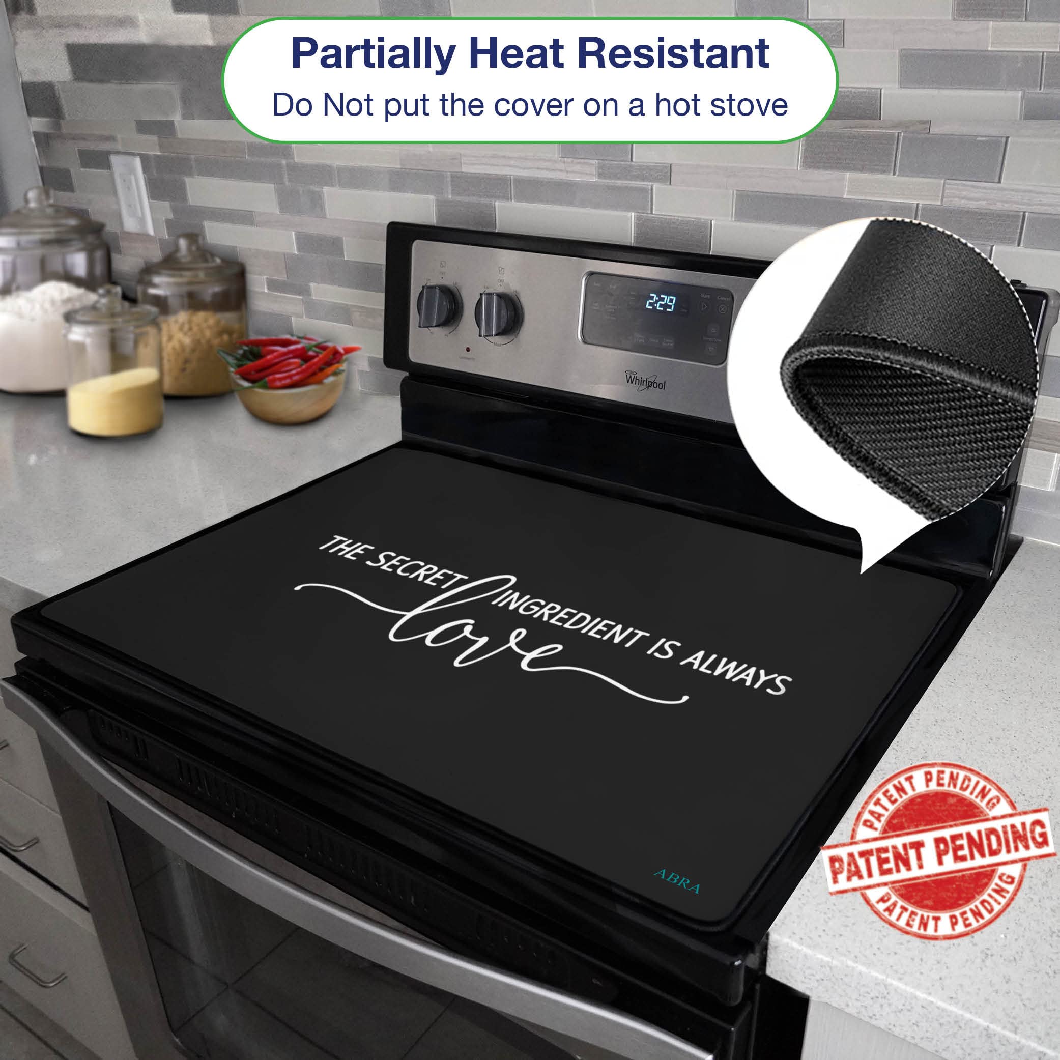 electric stove flat top cover