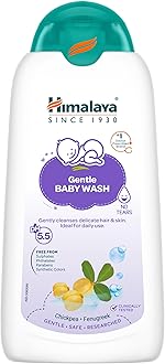 Himalaya Gentle Baby Wash 200ml | No tears formula |with chickpea and Green gram| Cleansing baby's gentle skin