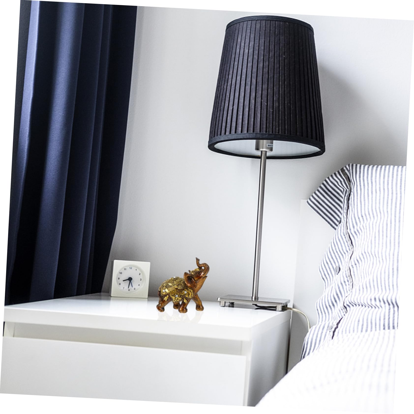 Cabilock 2 Pz Ornamenti Di Elefante Statuetta Di Animale In Resina Di Elefante In Resina Statua Di Feng Shui Figurine Decorazioni Per La Casa Ornamento Del Desktop