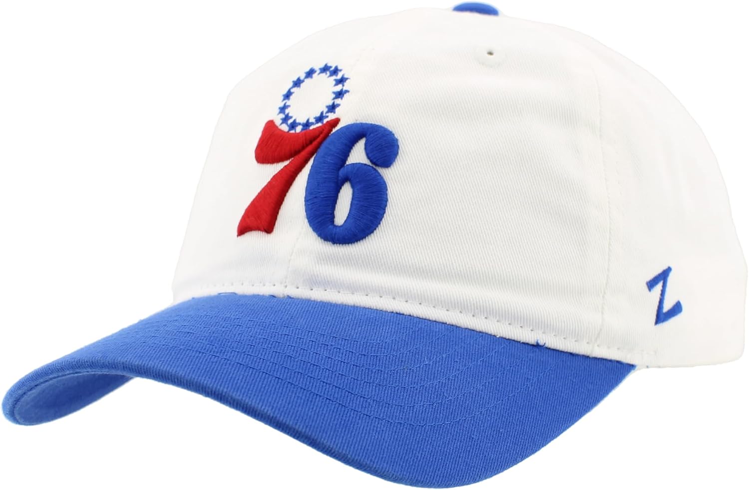 ZHATS NBA Unisex-Adult NBA Officially Licensed Adjustable Hat Scholarship Icon White