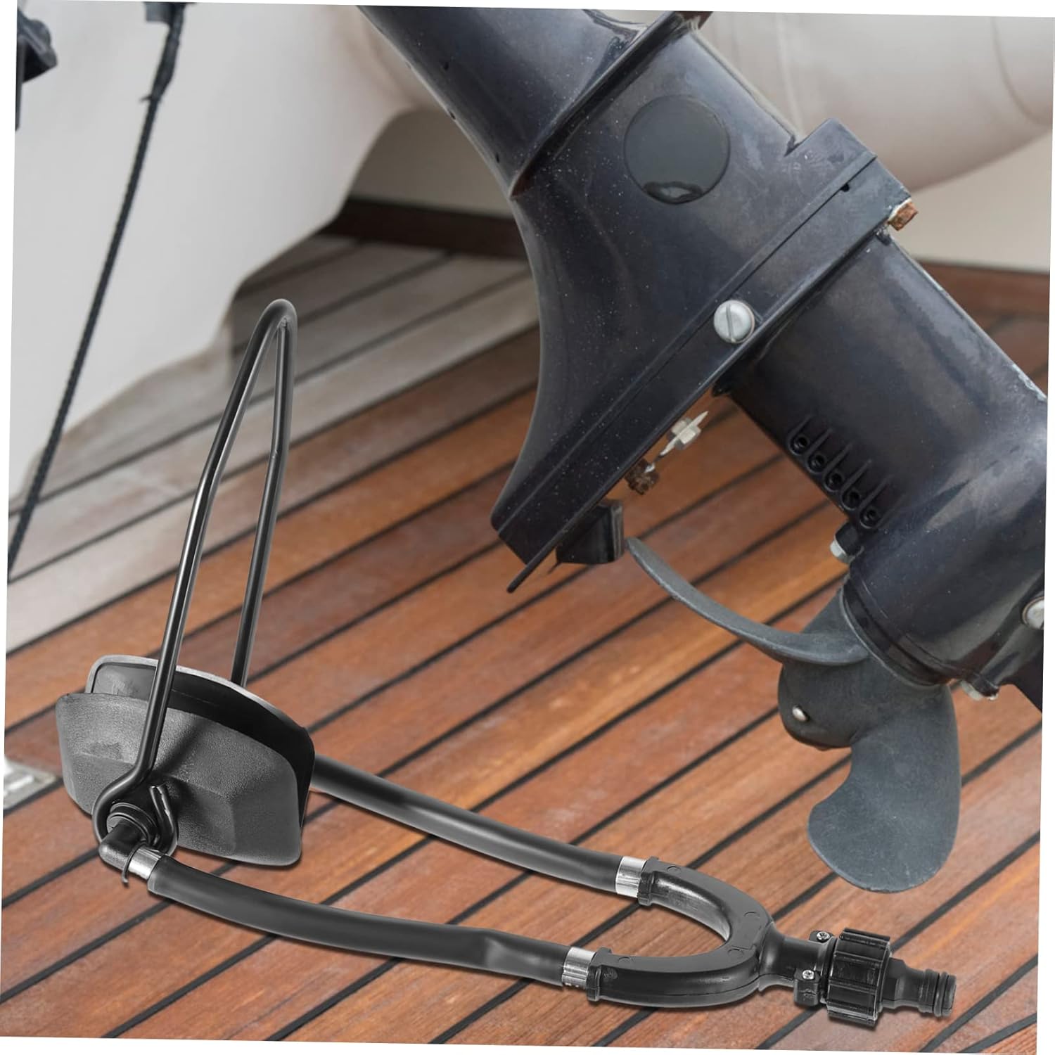 Boat Engine Cleaning Tool Motor Flusher Outboard Water Flusher Muffs Yacht Accessories