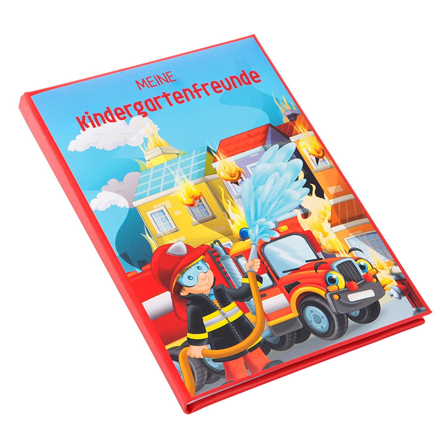 goldbuch 43101 Kita, fire Brigade DIN A5, Friendship Fill in, Memory Book for Friends with 88 Illustrated Pages - Image 3