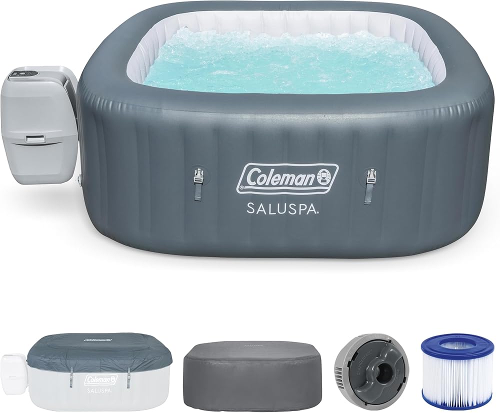 Coleman SaluSpa Hawaii Energy-Efficient 4-6 Person Inflatable Hot Tub