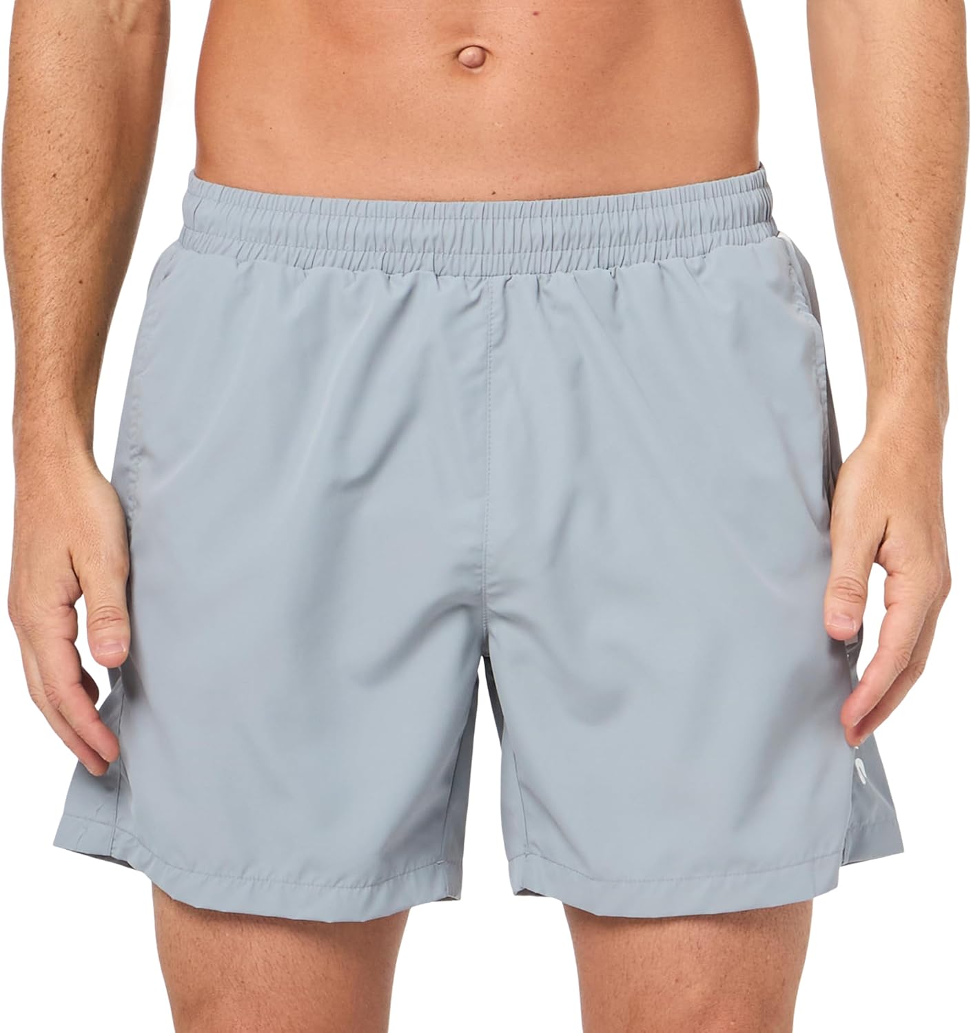 BOSS Men's Vertical Logo Swim Trunk