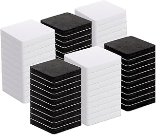 60pcs Auto Adhesive EVA Headboard Wall Protectors for Noise Reduction Anti Shake Furniture Bumpers for Hardwood Floors Floor Guards