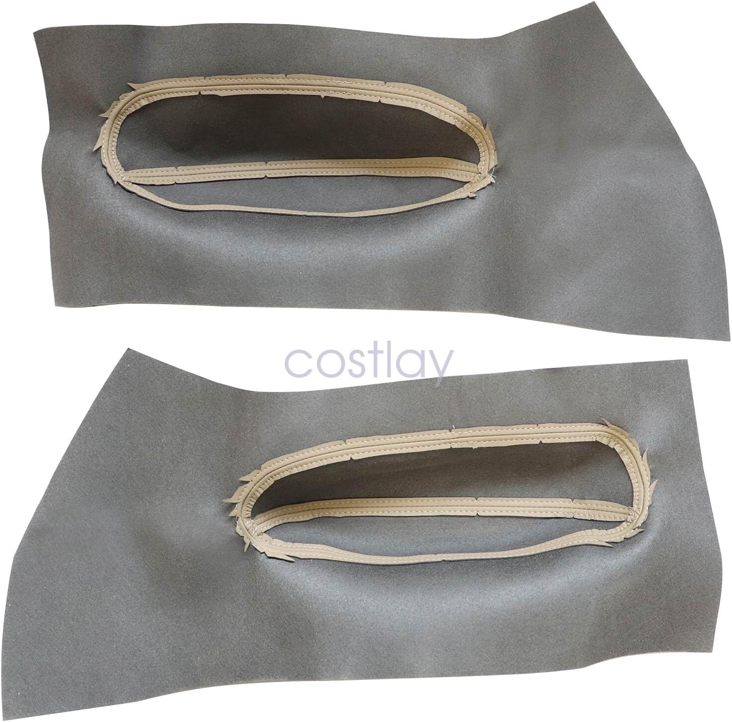 Genuine Insert Door Panel Leather Synthetic Fit For Volkswagen VW Beetle 98-10 Beige Tan OEM-Standard Replacement Part
