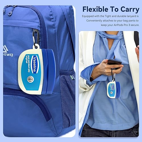 Miniatura 7 de for AirPods Pro 3 Case 2025 with Cleaner Kit,Cute Cartoon Kawaii Funny Apple Airpods Pro 3rd Generation Case Silicone Protective Cover for AirPods