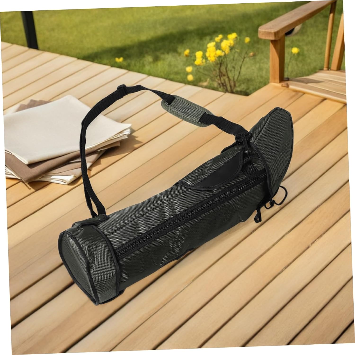 Telescope Carrying Case and Monocular Storage Bag Shock-Absorbing Padding, Waterproof Small Scope Storage Pouch for Bird-Watching and Outdoor Travel